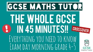 Everything You Need To Pass Your GCSE Maths Exam in 45 Minutes! | Foundation | 16th May 2024