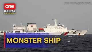 #OBP | Pinakamalaking coast guard ship ng China, namataan malapit sa Panatag Shoal