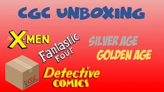 Unboxing Gold and Silver Age CGC Comics!