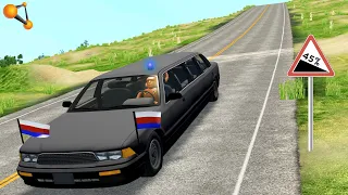 ЛИМУЗИН ПРЕЗИДЕНТА БЕЗ ТОРМОЗОВ! ВОДИТЕЛЬ БЫЛ УВОЛЕН | BeamNG.drive