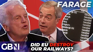 CLASH: Did EU DESTROY our railways? Farage weighs in on Labour renationalisation plan