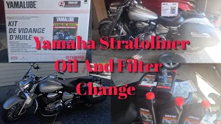 Yamaha Stratoliner/Roadliner Oil and Filter Change