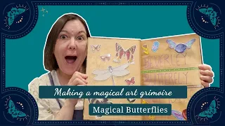 Let's art grimoire together pt1: magical butterflies [CC]