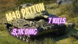 World Of Tanks - M46 Patton - 8,1k Dmg - 7 kills