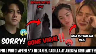 CCTV FOOTAGE! DANIEL PADILLA at ANDREA BRILLANTES, UMAMIN NALANG KAY KATHRYN BERNARDO! NAKA-KASUKA!