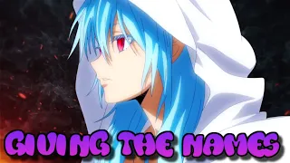 ITS TIME TO GIVE THE NAMES ! TENSEI SHITARA SLIME DATTA KEN