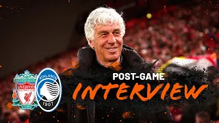 UEL QF 1st leg | Liverpool 0-3 Atalanta| Gian Piero Gasperini: "It was an epic feat" -EN SUBs