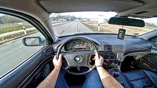 BMW E39 530D 193 HP Facelift (2001) | POV Test Drive Onboard