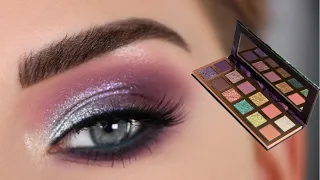 Purple Soft Half Cut Crease Eyeshadow Tutorial | Whats Up Beauty Dragon Eye Palette