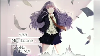 Nightcore - ANIMA | ReoNa | [Raon lee Cover]