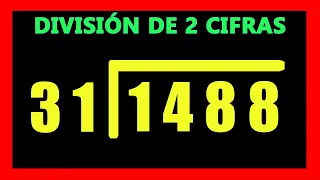 ✅👉 Divisiones de 2 cifras afuera y 4 adentro