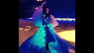 Волшебное платье Юлии Липницкой. Magic from Julia Lipnitskaya 2020