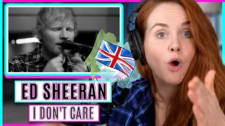 Vocal Coach reacts to Ed Sheeran - I Don’t Care