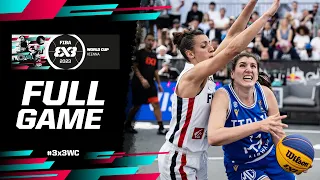 France 🇫🇷 vs Italy 🇮🇹 | Women Knockouts | Full Game | FIBA 3x3 World Cup 2023