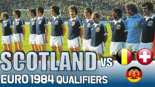 Scotland Euro 1984 Qualification All Matches Highlights | Road to France