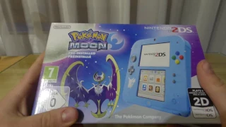 Nintendo 2DS Pokémon Moon Unboxing