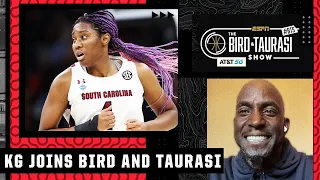 'HERE WE GO!' - Kevin Garnett cheers on South Carolina vs. Louisville | The Bird & Taurasi Show