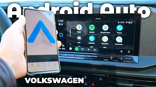 New Volkswagen Android Auto Demonstration Multimedia System 2021