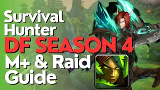 Survival Hunter Season 4 Beginner Guide for Raid & M+ | Dragonflight 10.2.6