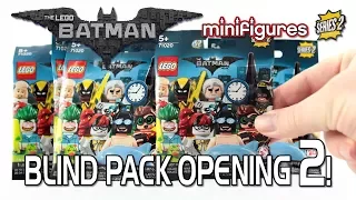 LEGO Batman Movie - Minifigures Series 2 Blind Pack Opening Part 2!