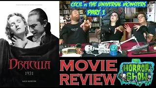 "Dracula" 1931 Classic Universal Monster Movie Review - The Horror Show