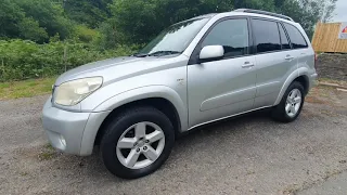 2005 Toyota Rav4 2.0 XTR petrol walk around and start up.