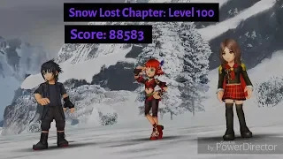 [DFFOO GL] My Favorite Team VS Snow LC: Level 100 - Score: 88583