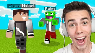 MÓWIE na PALIONA "NOILAP" przez 24H  w Minecraft!