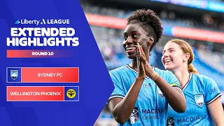 Sydney FC v Wellington Phoenix - Extended Highlights | Liberty A-League 2023-24 | Round 10