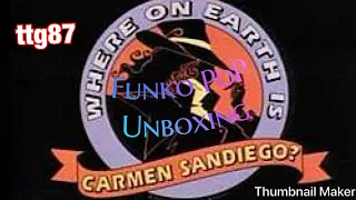 Funko PoP Carmen SanDiego Unboxing