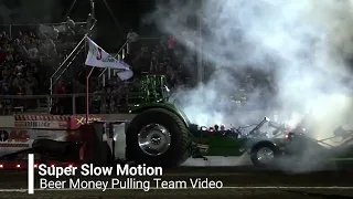 One of the biggest tractor pull explosions we have captured on video.