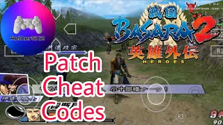 Haw to use Patch Cheat Codes Aether SX2 Sengoku Basara 2 - Heroes & Best Settings Full 60 FPS