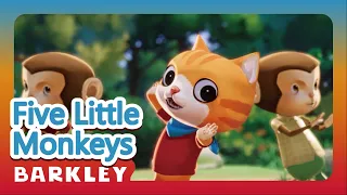 Five Little Monkeys｜Barkley – Nursery Rhymes & Kids Songs