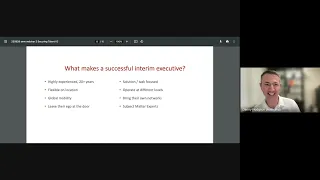 SMW webinar 'How to secure interim executive talent' HR