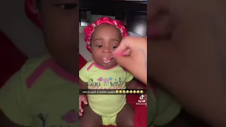 Meet the drama queen baby 🤣 @diorminae #shorts #tiktok #funny #baby #short