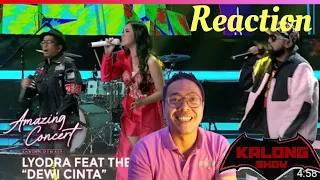 LYODRA THE LAW DEWI CINTA PANGERAN CINTA COVER KALONG SHOW REACTION