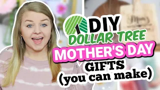 DIY MOTHER'S DAY GIFTS (Easy but Impressive!) | 10 Dollar Tree DIY Mother's Day Gift Ideas 2023