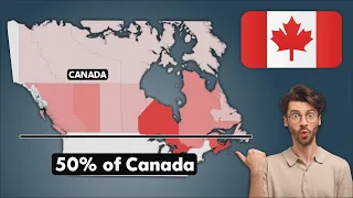 Why 50% of Canadians Live South of This Line | Hashtag Expose