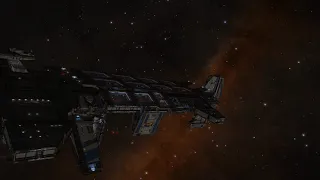 Elite Dangerous - Victory-class fleet carrier arrival