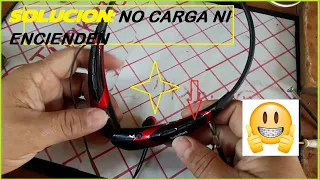 Audífonos Bluetooth de aro,NO ENCIENDE NI CARGAN,SOLUCIÓN | In-ear headphones, DOES NOT TURN ON