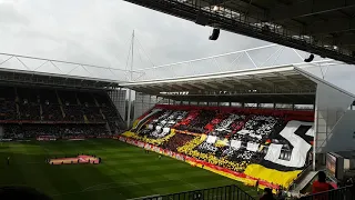 Tifo a bollaert lens-auxerre