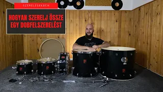 Hogyan szerelj össze egy dobfelszerelést