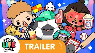 READY 💪  SET 👀  SPORTS!!! 🏟 | All-Star Stadium TRAILER | Toca Life World