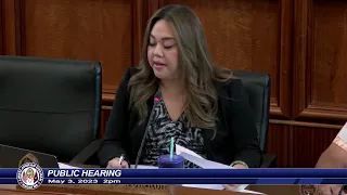 Public Hearing - Senator Amanda L. Shelton - May 03, 2023 2pm Pt.1 - 2