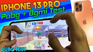 iPhone 13 Pro PUBG BGMI Test Gaming Review With Graphics Test 🔥🔥🔥