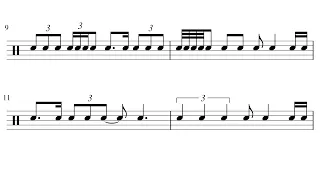 Advanced Rhythm Reading Practice | Snare Drum 🥁