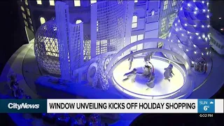 Holiday window displays unveiled at the Bay