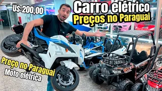 Carro Elétrico infantil no Paraguai 🇵🇾