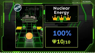 Rolling Sky - Co-creation level 15 “Nuclear Energy” (5star) 100% w all crowns and gems | GL