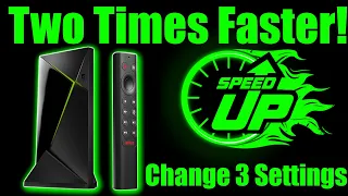 SUPERCHARGE Your Nvidia Shield TV | Make It Faster By Changing These 3 Settings